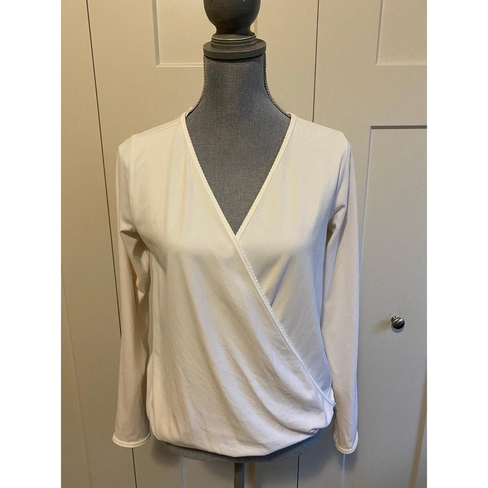 Lululemon Shirt 6 Full Freedom Long-sleeve Top Wrap Top Lightweight Soft s47